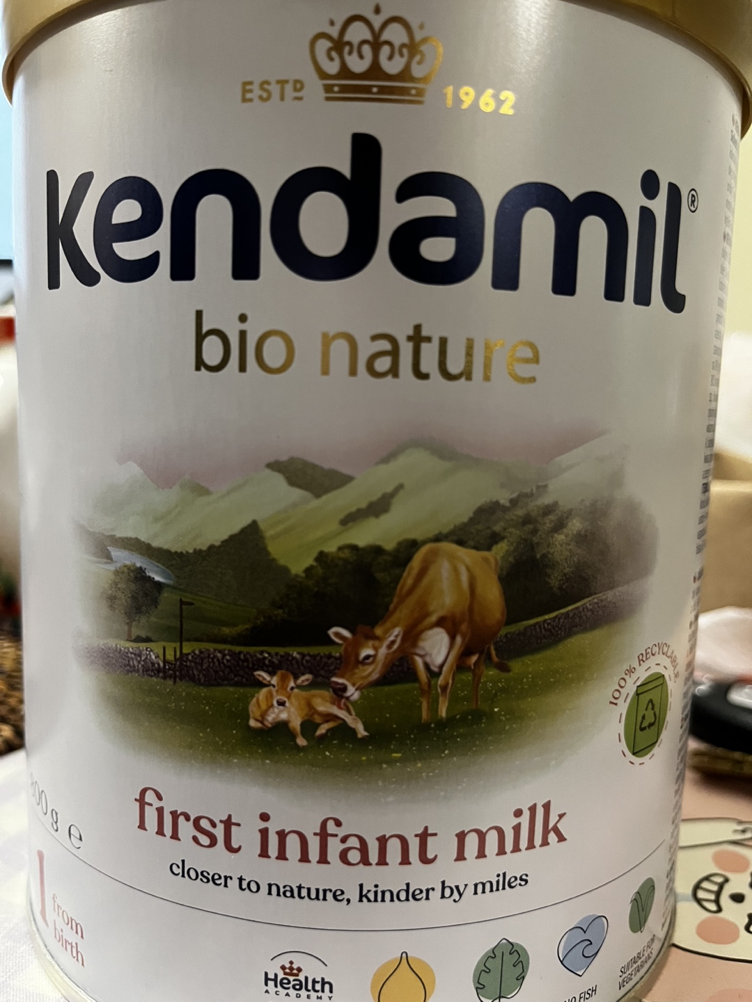 Kendamil Bio Nature First Infant Milk