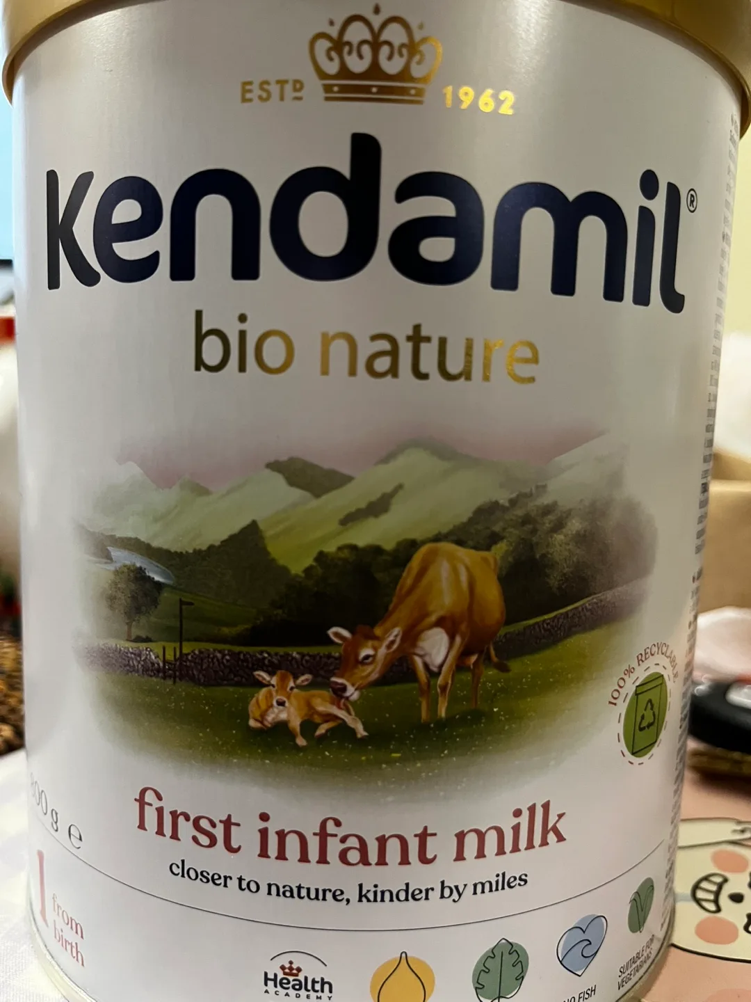 Kendamil Bio Nature First Infant Milk thumbnail