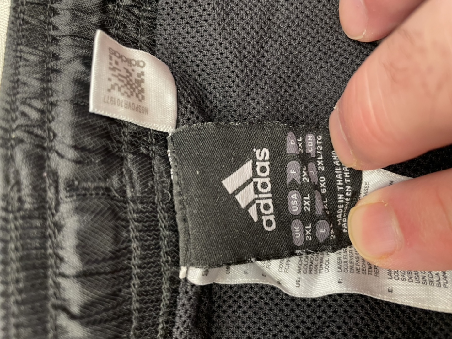 Adidas 2XL Black Track Pants - photo 3