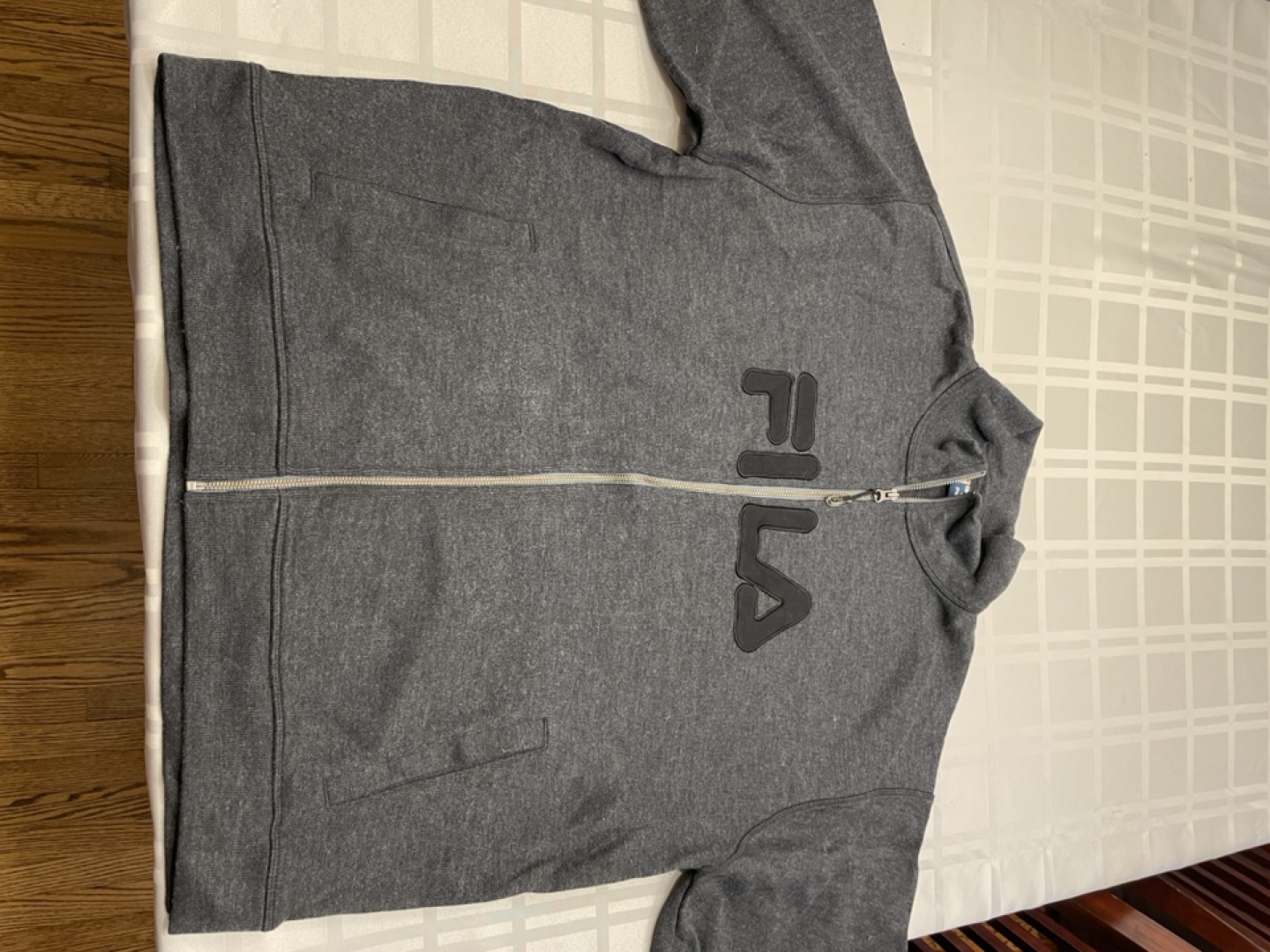 Fila F-Box Grey Zip-Up Jacket XL/TG