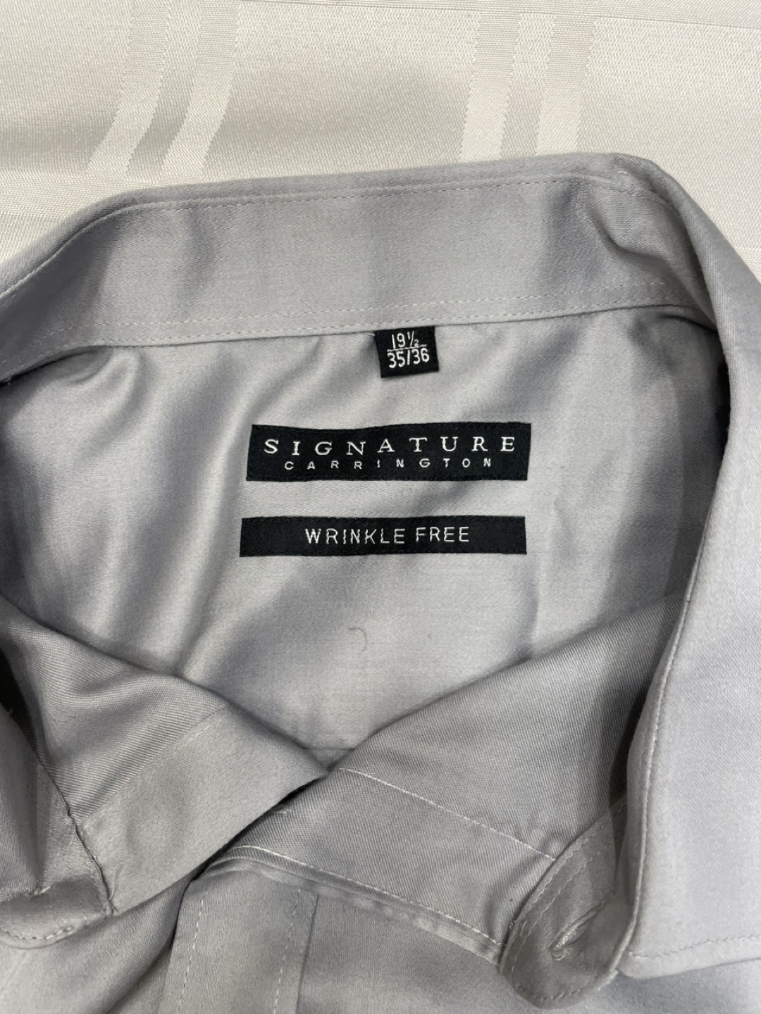 Signature Carrington Dress Shirt 19 1/2, 35/36 - photo 2