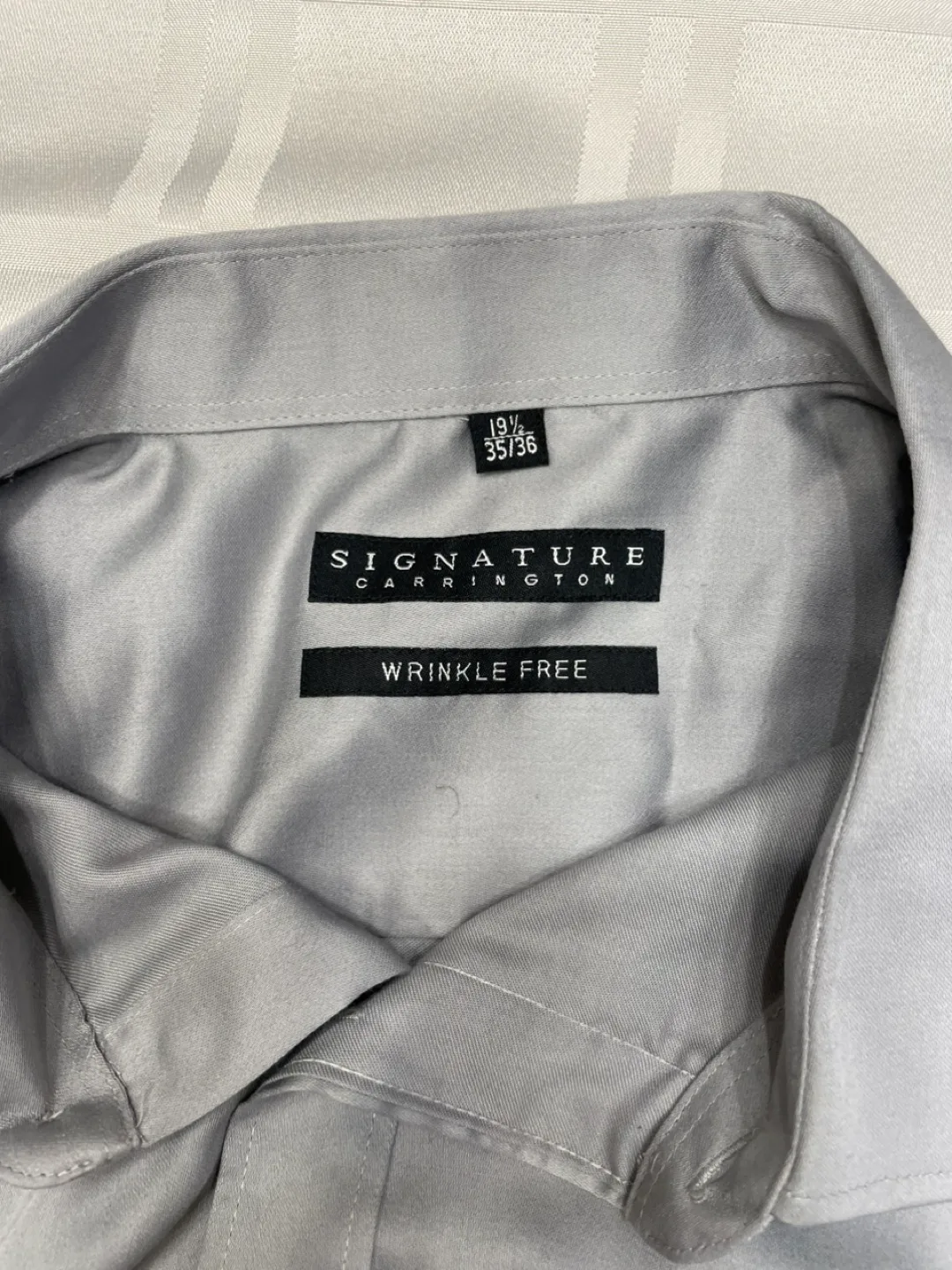 Signature Carrington Dress Shirt 19 1/2, 35/36 image indicator(2)