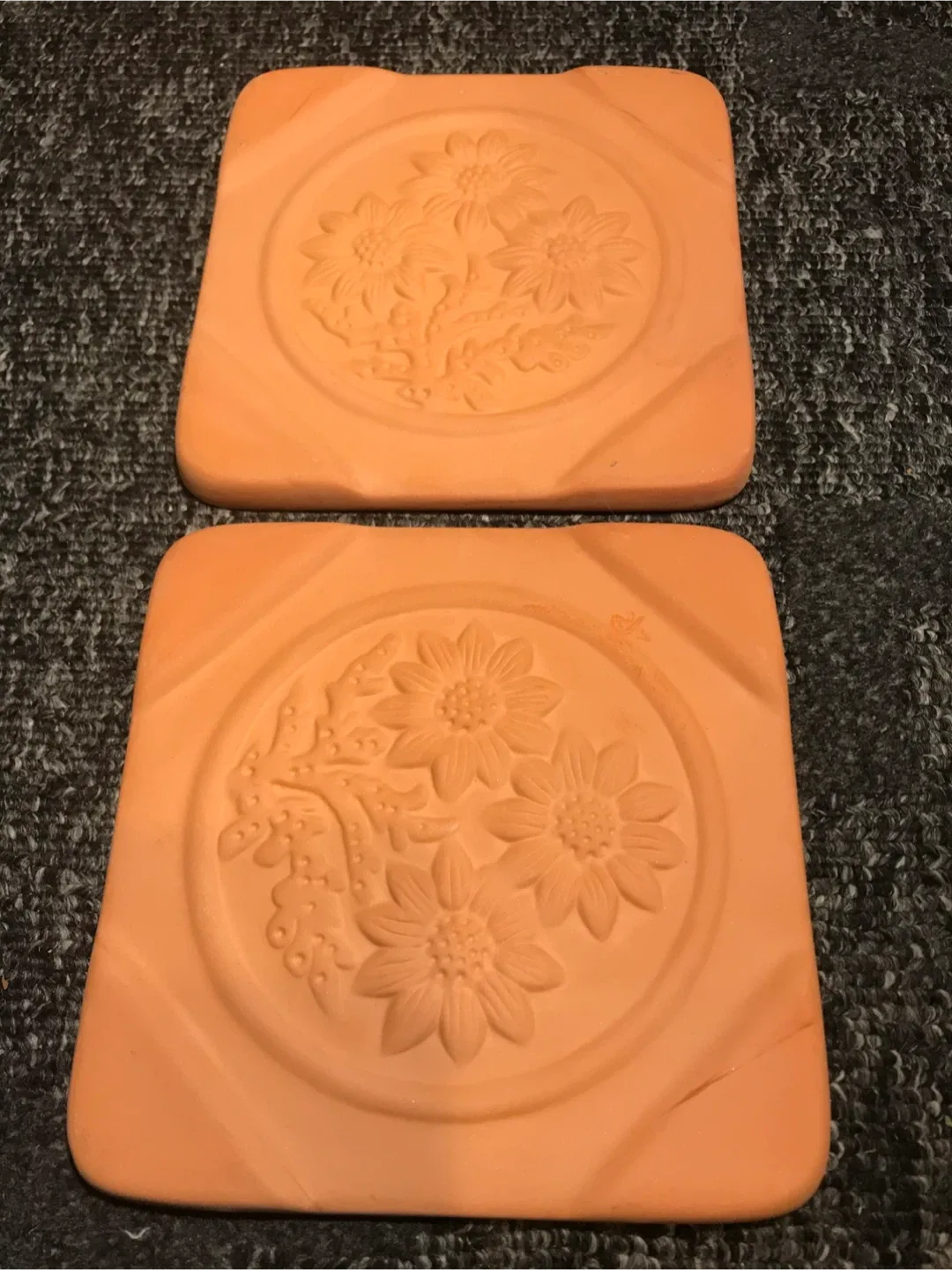 Terracotta microwave oven flower press image indicator(4)