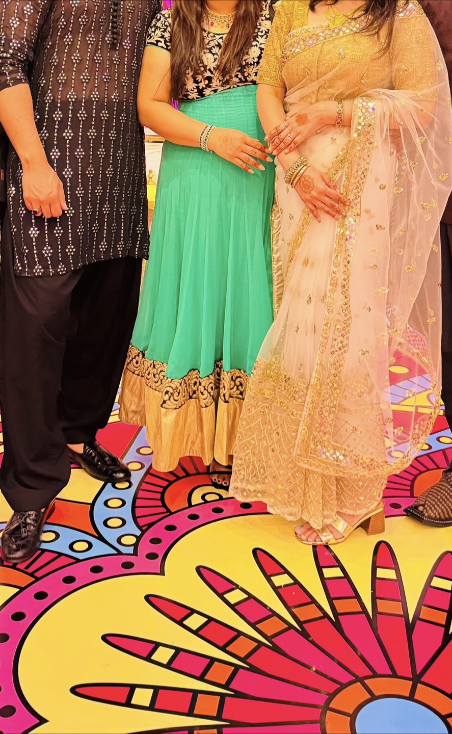 Green shalwar suit - photo 2