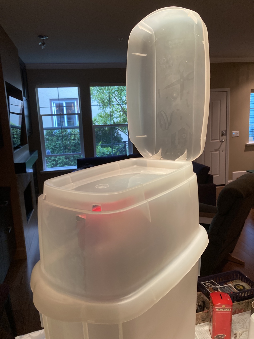 Gift Wrap Storage Bin - photo 2