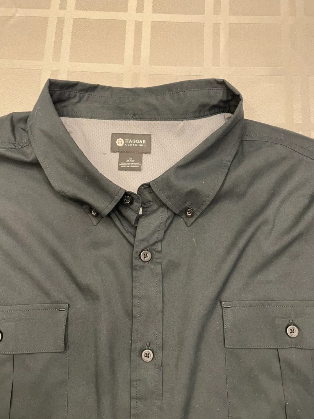 Haggar Clothing Button-Down Shirt - Size 3X image indicator(3)