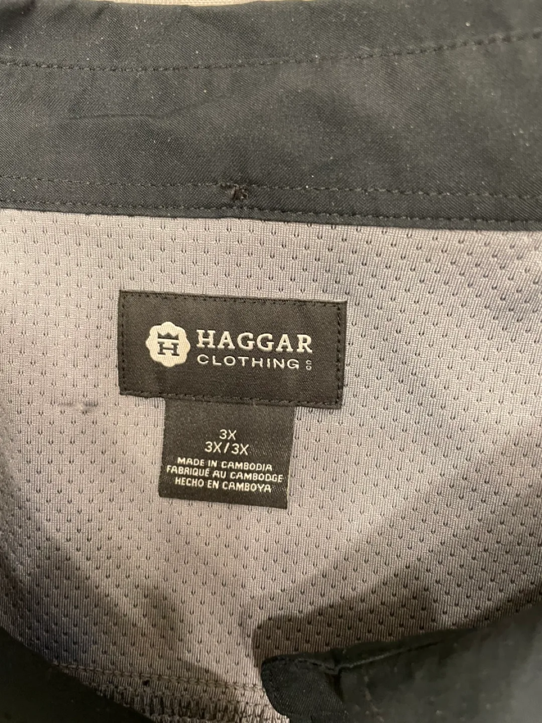 Haggar Clothing Button-Down Shirt - Size 3X image indicator(4)