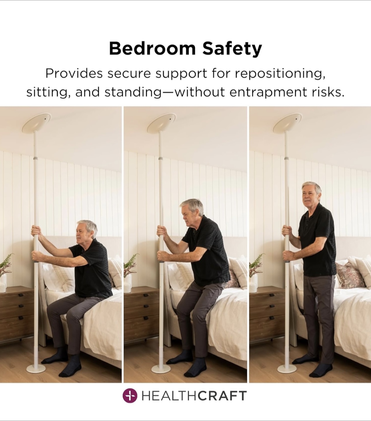 HEALTHCRAFT uPole 7-10 Feet Security Pole - photo 4