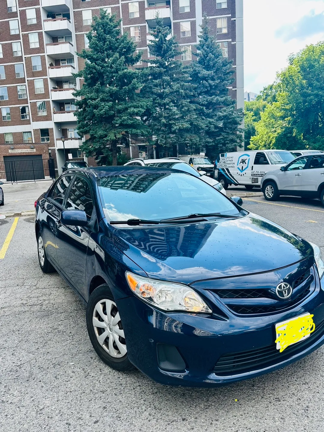 Blue Toyota Corolla Sedan thumbnail