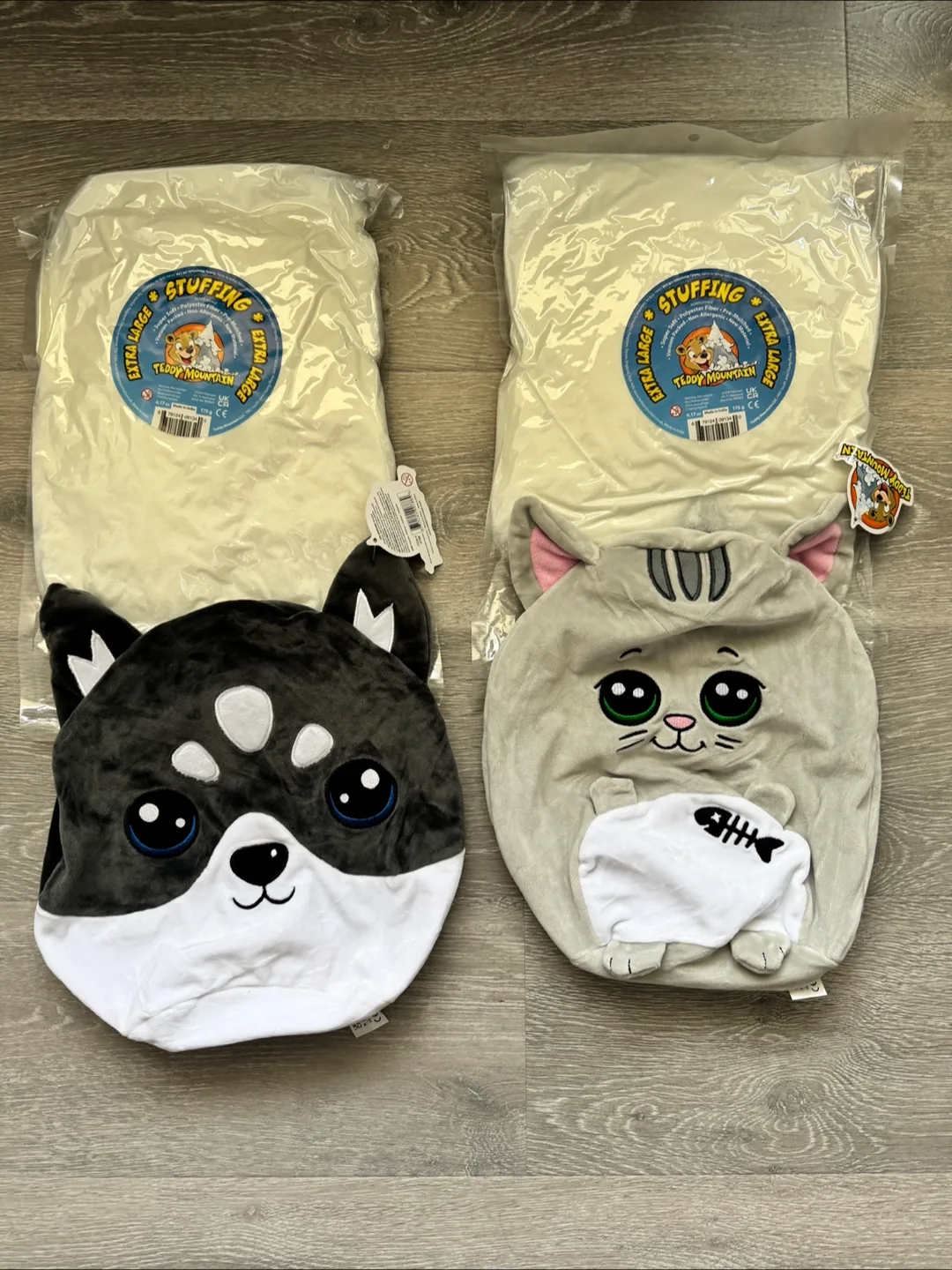 DIY New Teddy Mountain Husky & Cat Squishy Toy NEW thumbnail