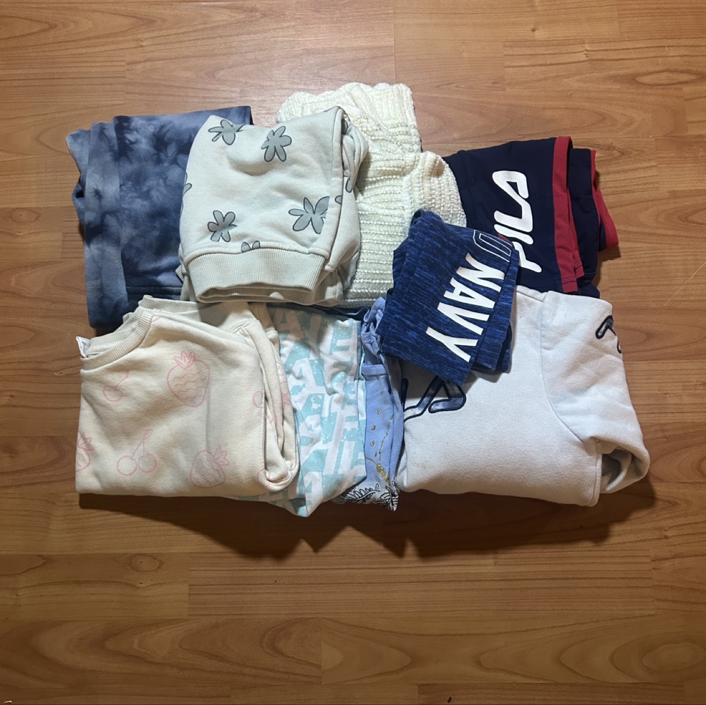 Girls' Clothes Bundle - Zara, Fila, Old Navy, Size 6-8