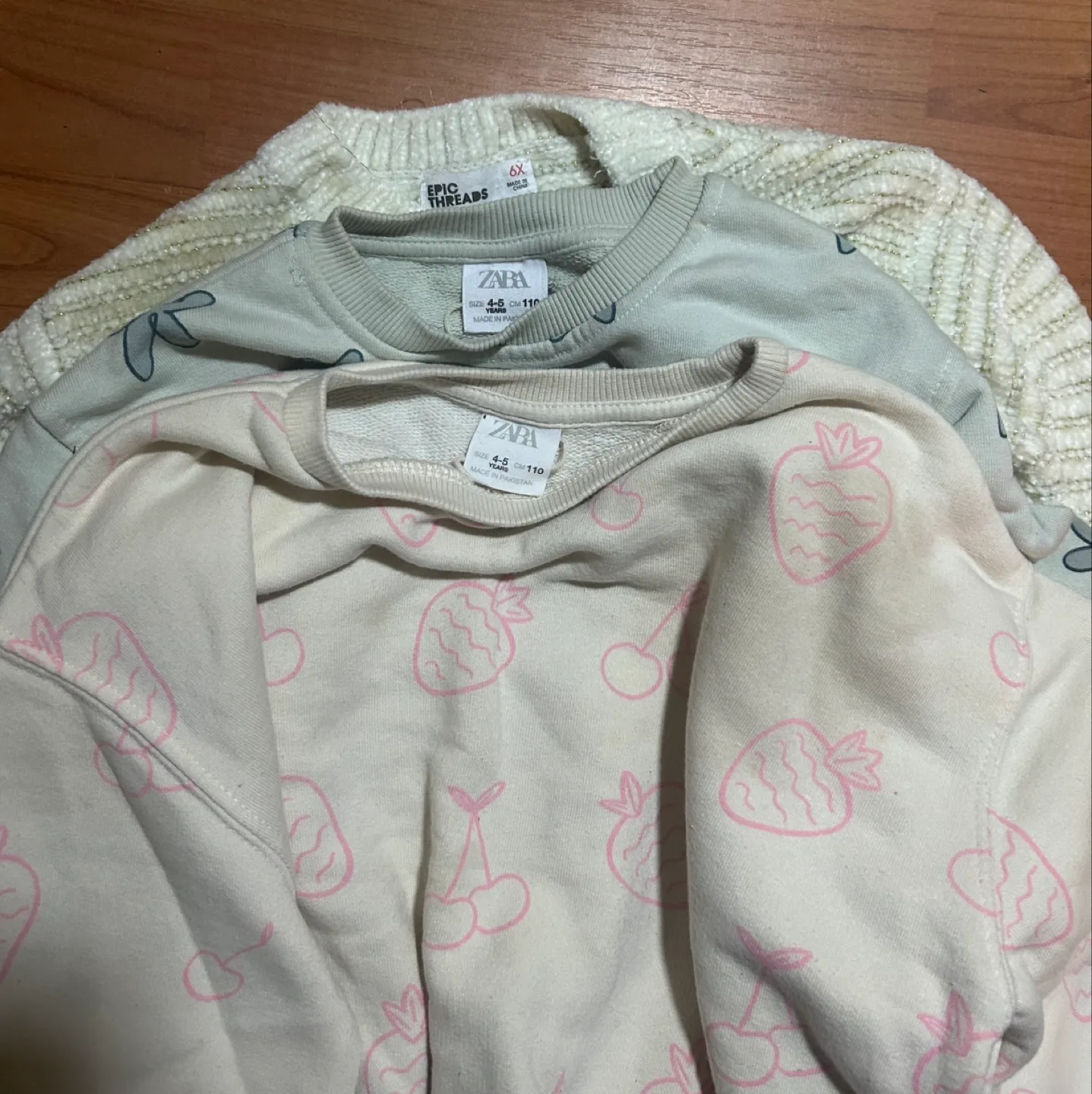 Girls' Clothes Bundle - Zara, Fila, Old Navy, Size 6-8 image indicator(7)