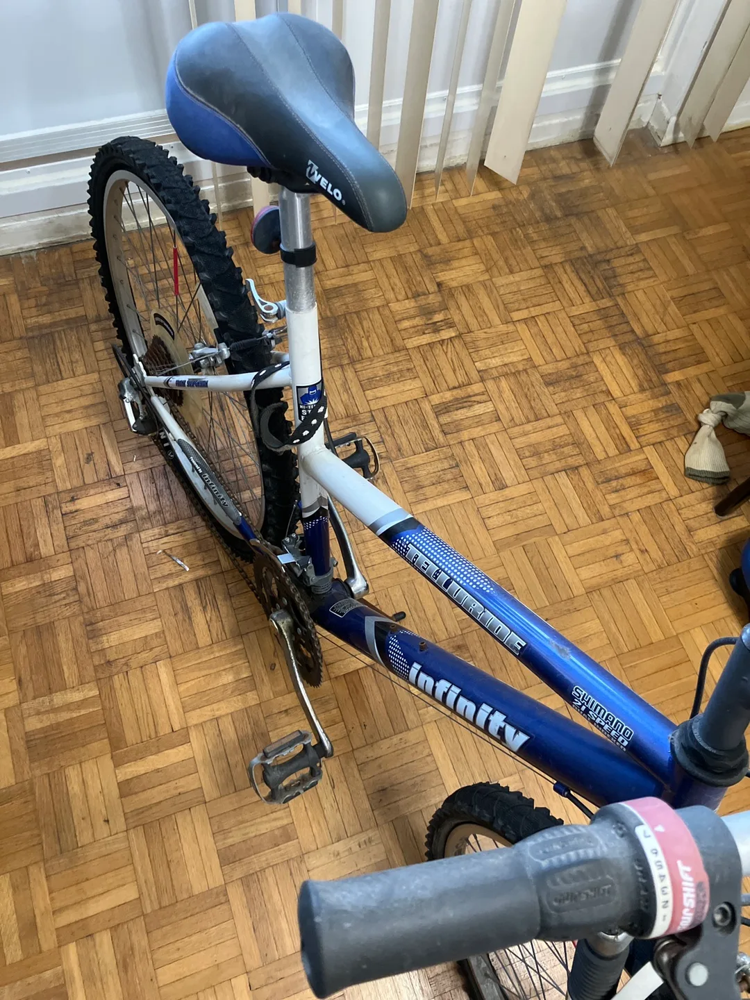 Infinity 26" Mountain Bike - Blue/White