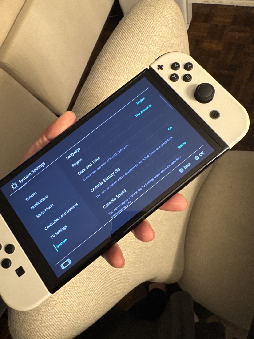 Nintendo Switch OLED Model - White - photo 3