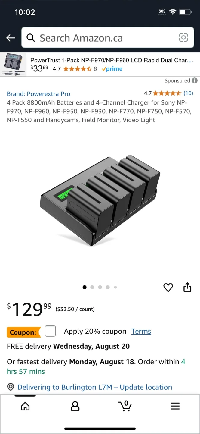 Powerextra Pro Battery Charger thumbnail