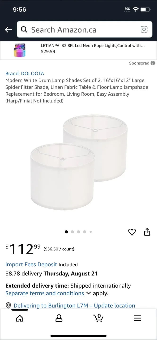 Seaside Village Lamp Shades - Set of 2 image indicator(2)