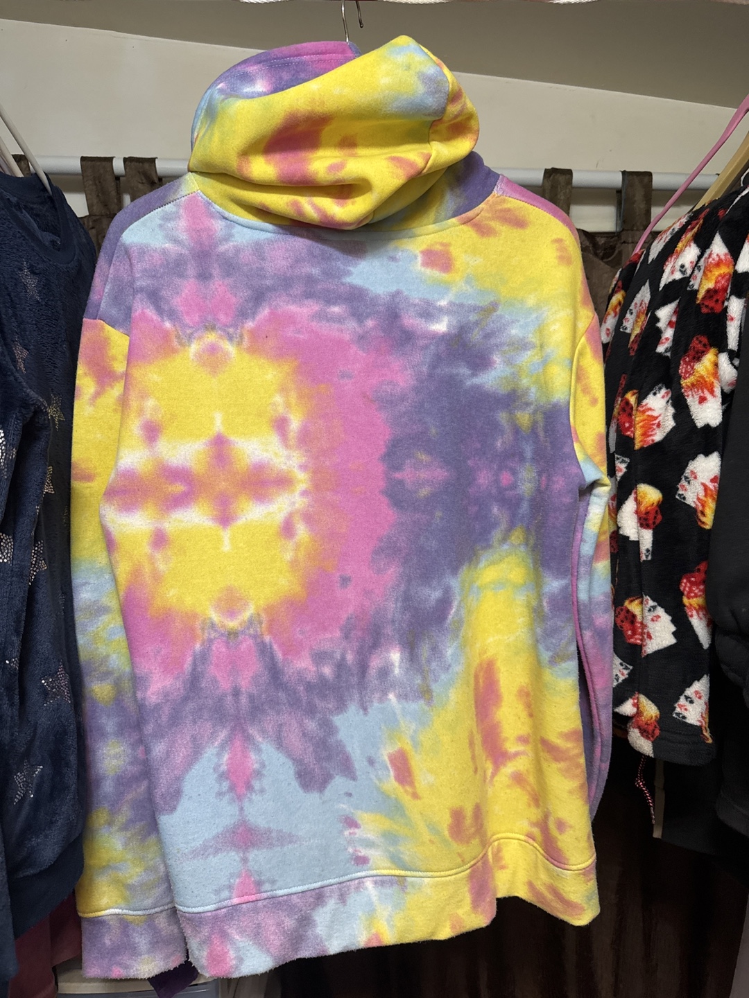 Disney Mickey Mouse Tie-Dye Hoodie XL - photo 2