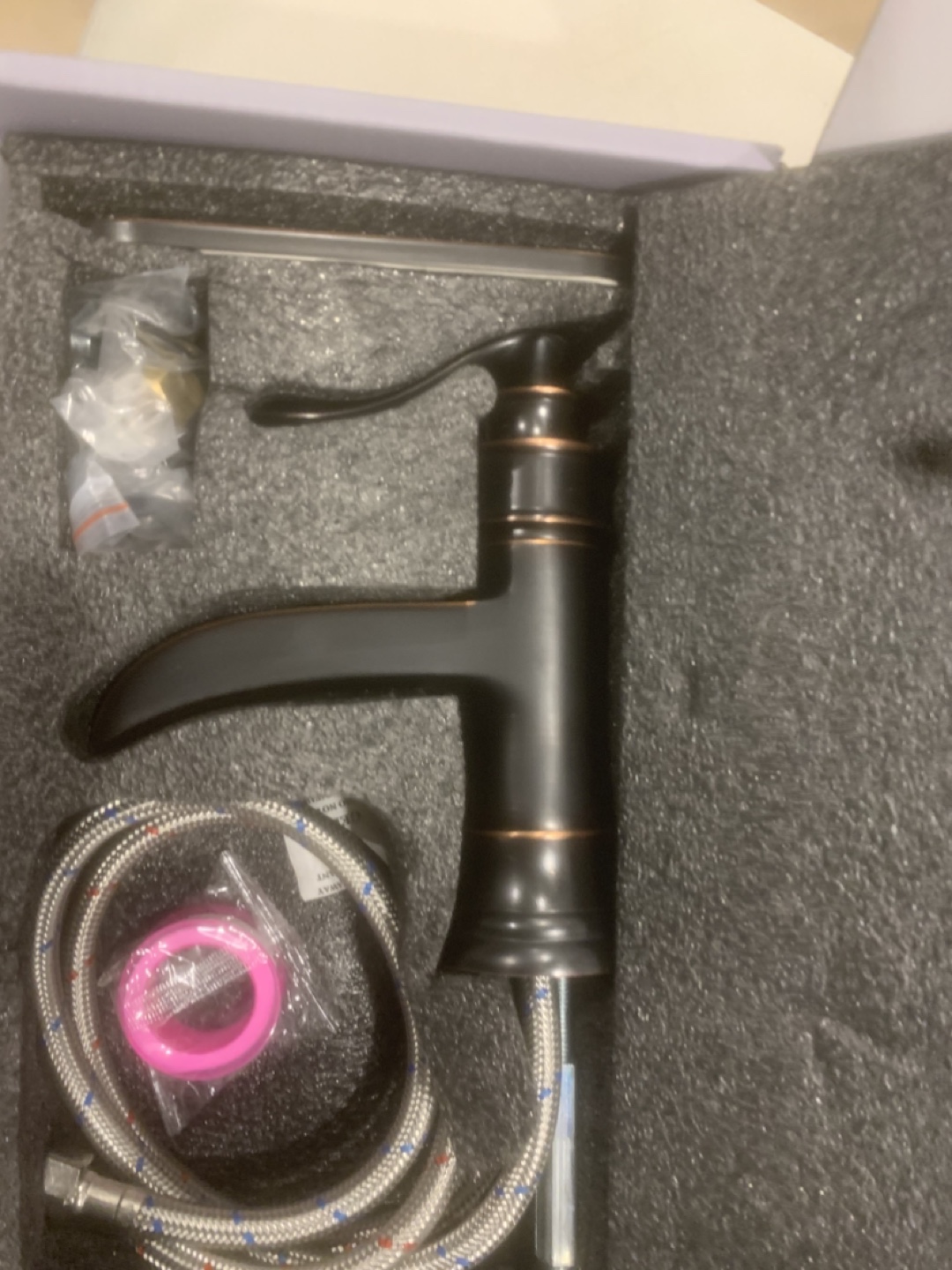 Oil Rubbed Bronze Waterfall Faucet - Short - photo 2