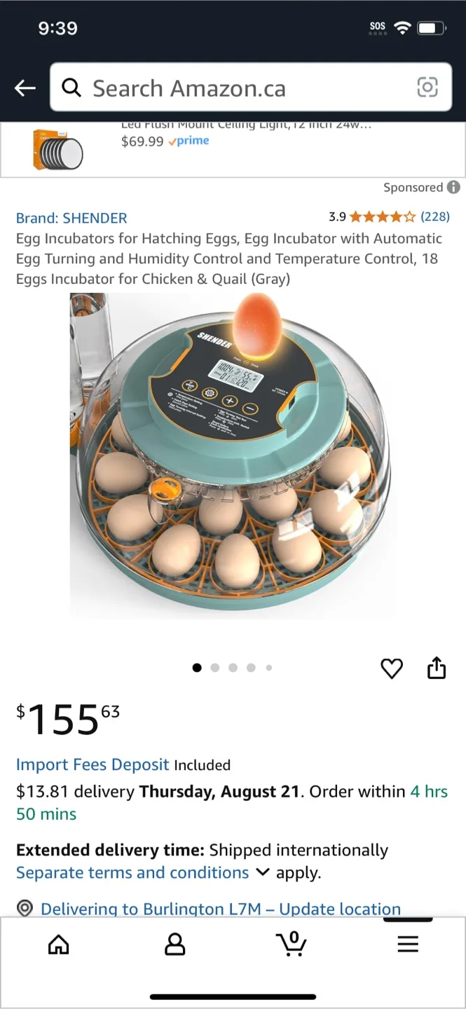 SHENDER Egg Incubator for Hatching Eggs image indicator(3)