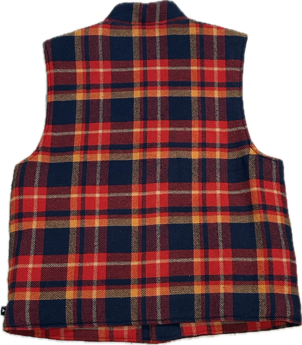 Aritzia TNA Aritzia TNA Bancroft Plaid Vest | Deep Red/Eclipse image indicator(3)