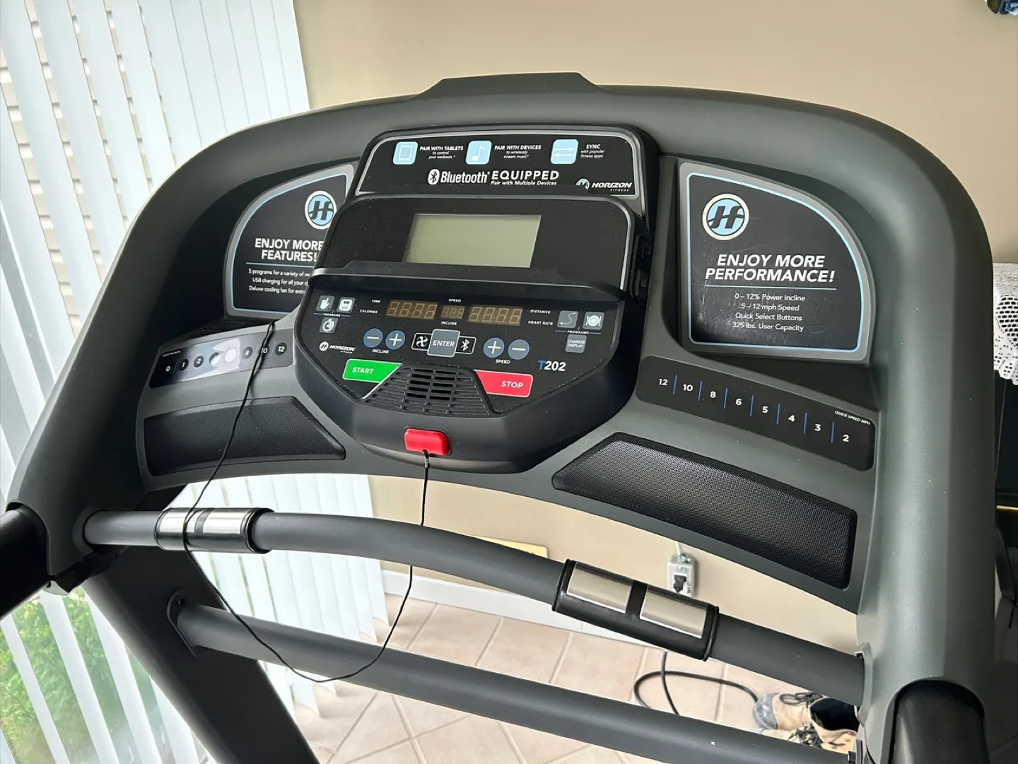 Horizon T202 Treadmill image indicator(2)