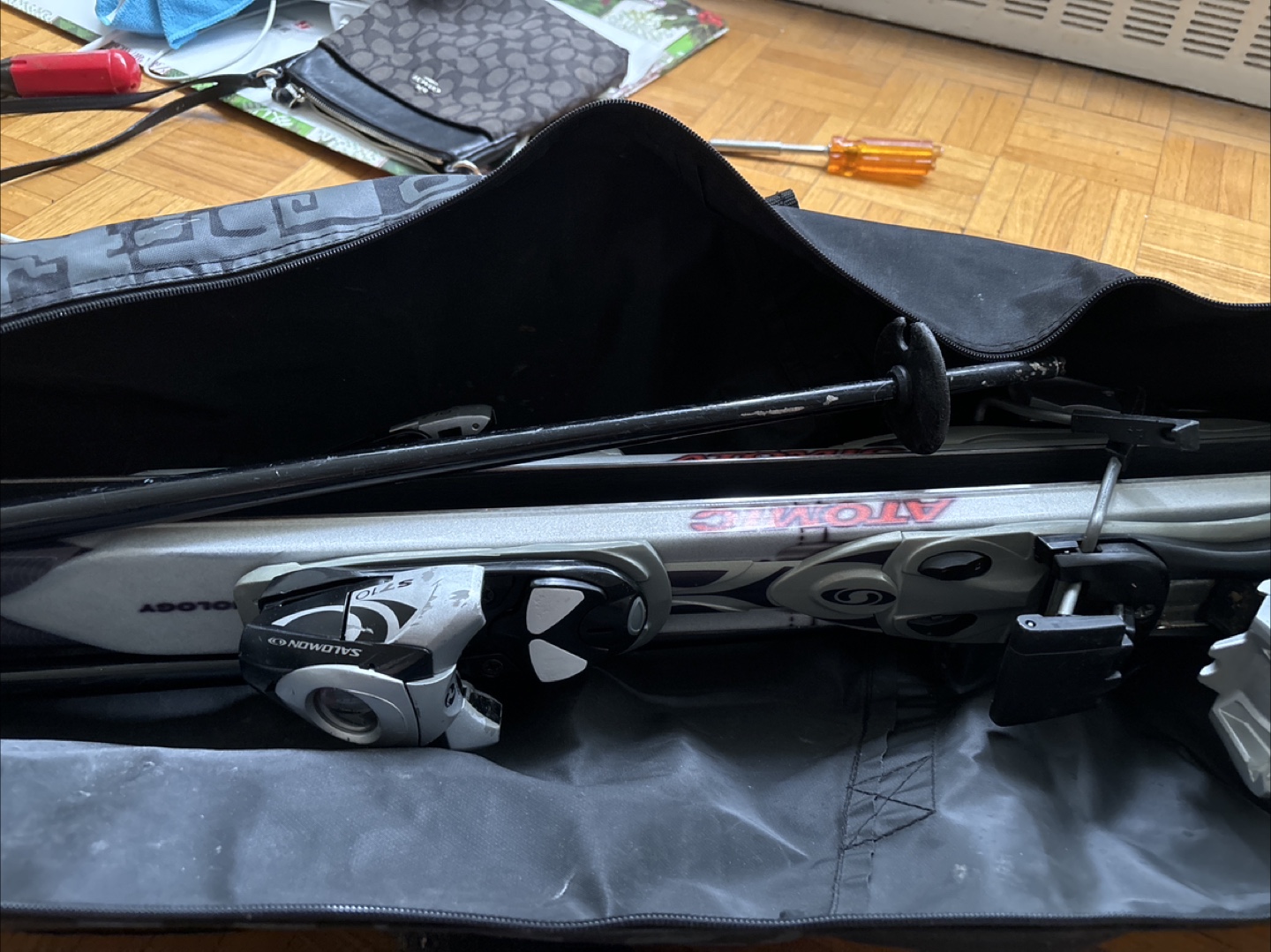Atomic Skis & Salomon Bindings