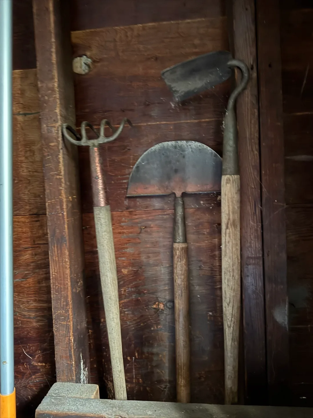 Gardening Tools - Rake, Hoe, and Shovel thumbnail