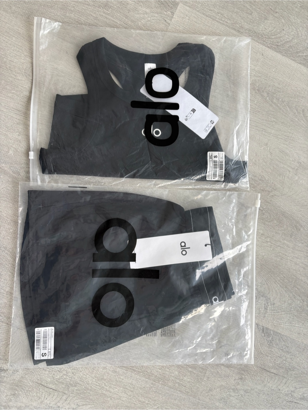 ALO Aspire Tank & Skirt Set - Black - photo 2