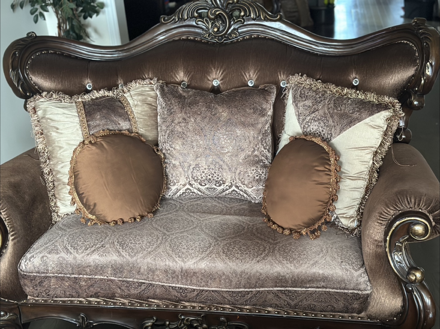 Brown Decorative SOFA set - photo 2