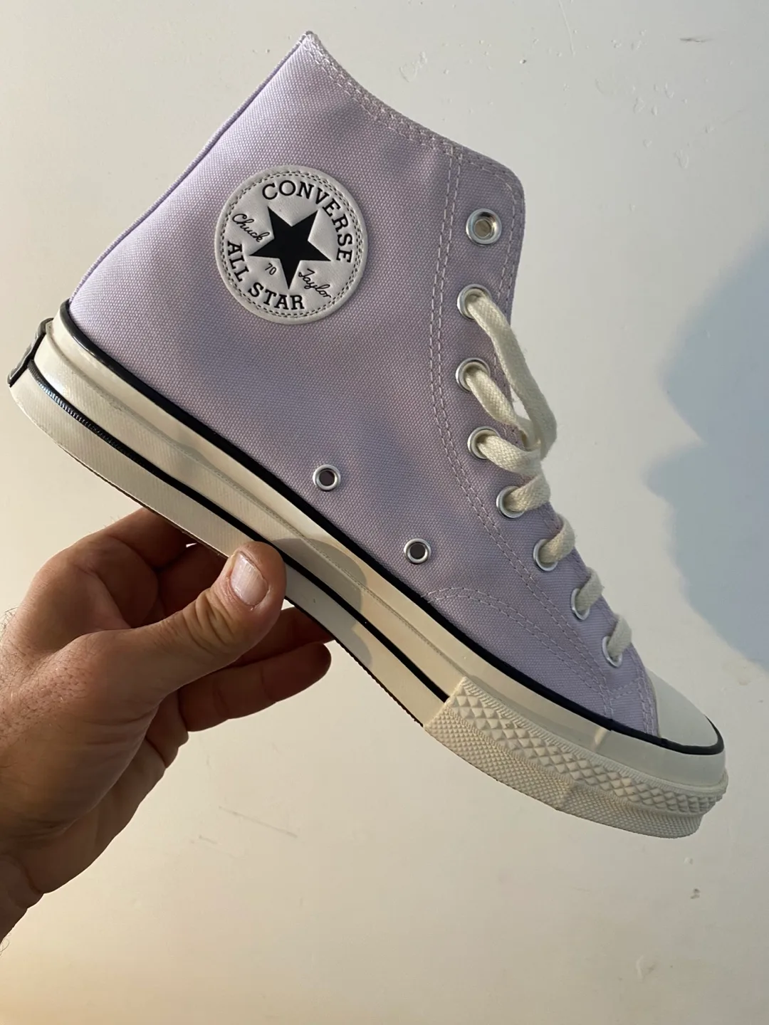 Converse Chuck 70 High Lilac Sneakers size 43 thumbnail