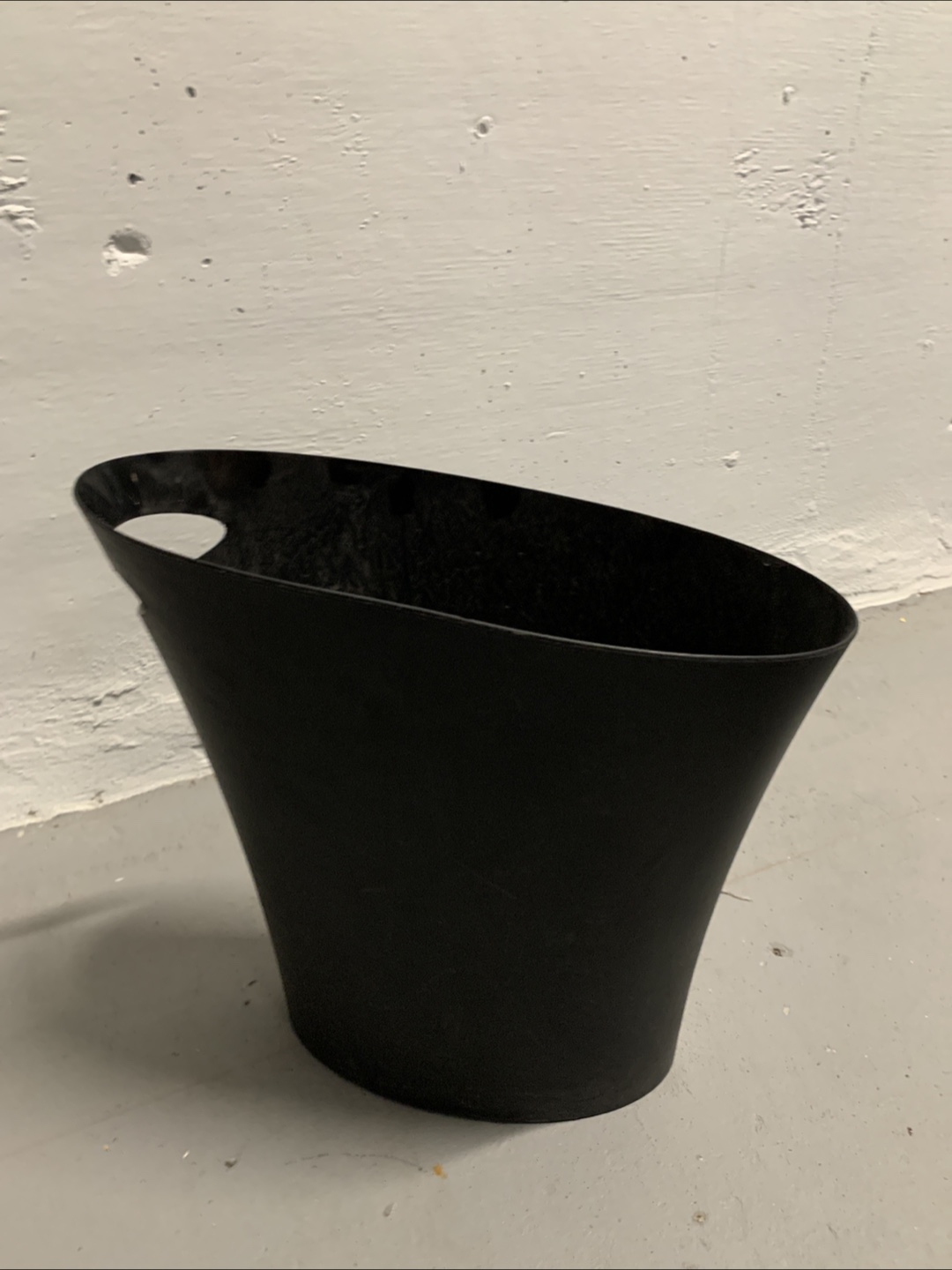IKEA Black Plastic Waste Basket
