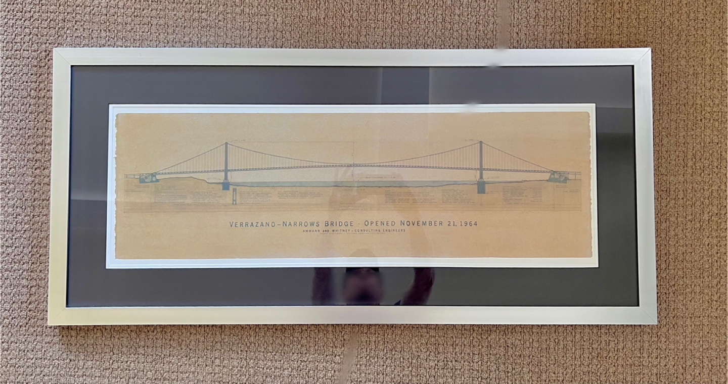 Framed Brooklyn & Verrazano Bridge Prints - photo 2