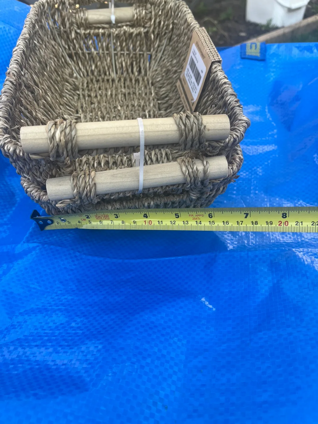 New StorageWorks Small Wicker Basket image indicator(7)