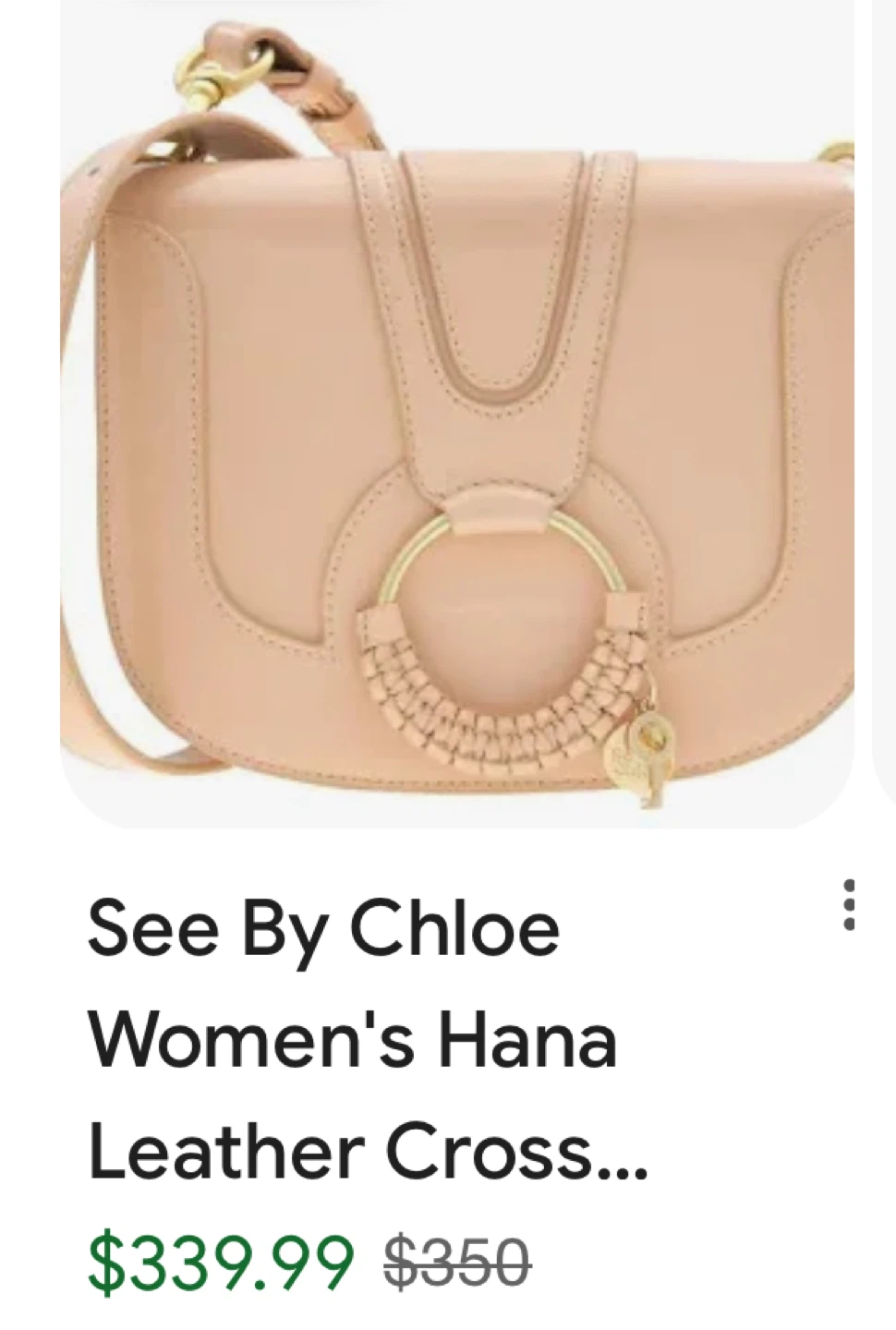 See By Chloe Hana Leather Crossbody Bag - photo 5