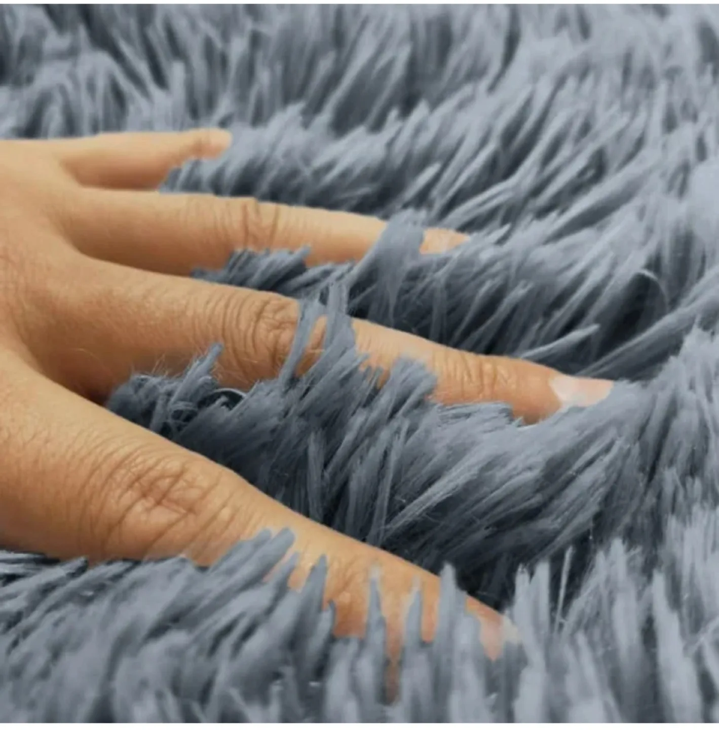 Fluffy 3 pcs Bath Mat Set - NEW image indicator(2)