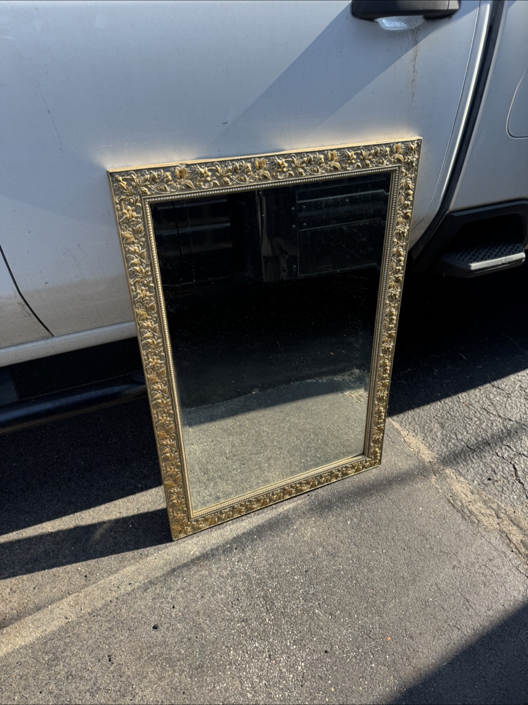Gold Ornate Framed Mirror