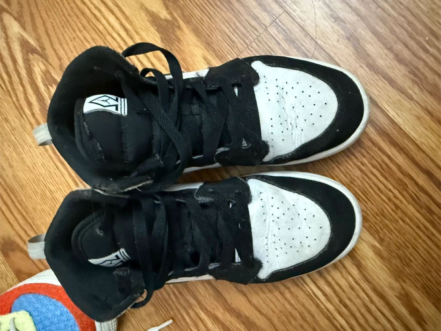 Jordan 1 Low Panda Toddler Size 2Y