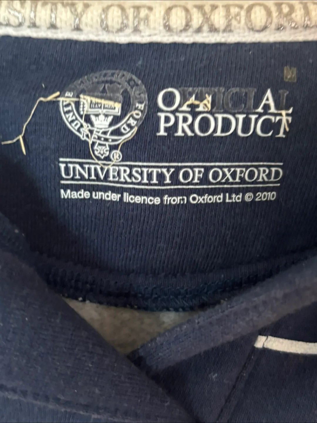 Authentic University of Oxford Striped Hoodie image indicator(3)