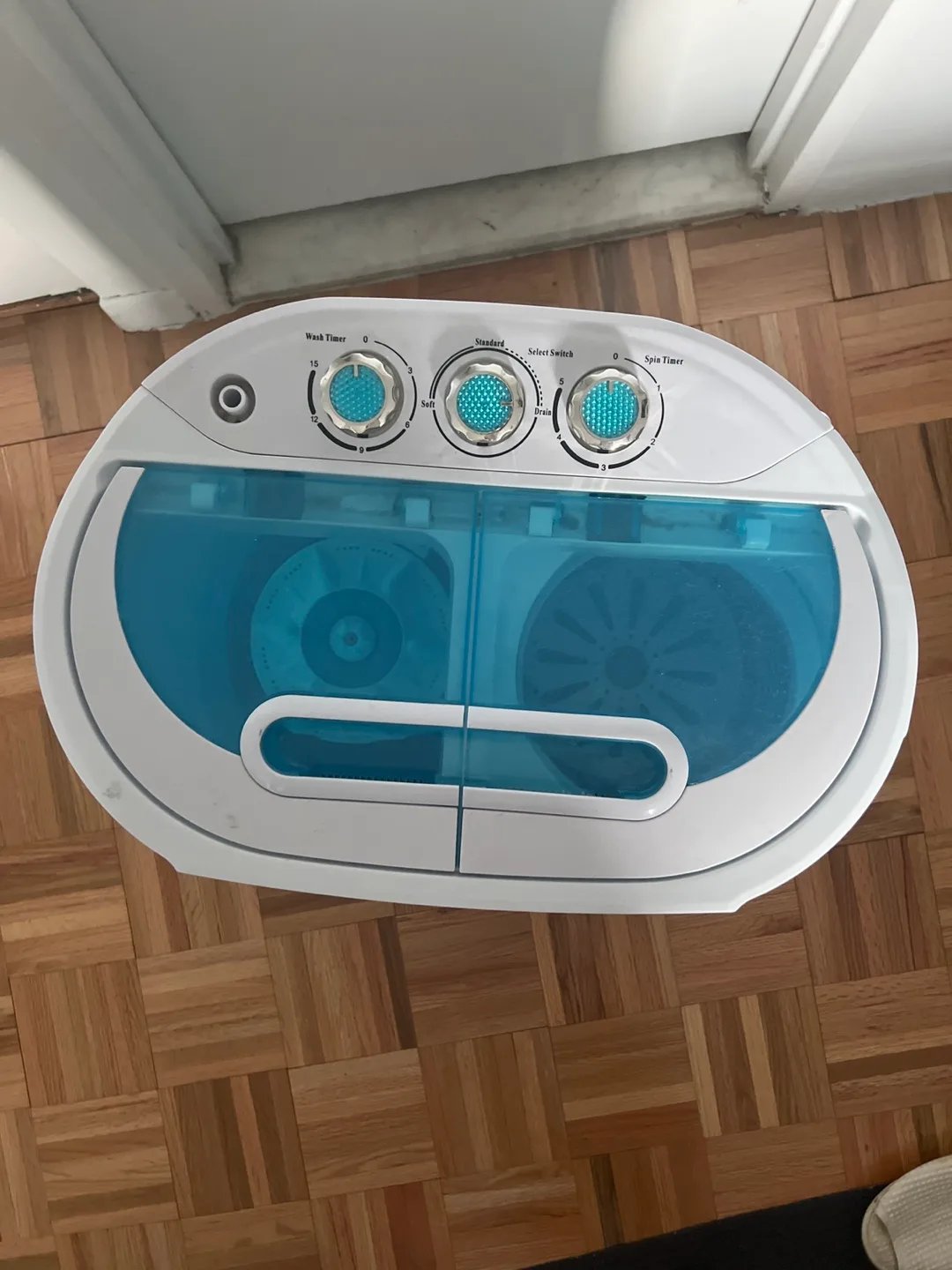 Zeny Twin Tub Washing Machine - Portable image indicator(3)