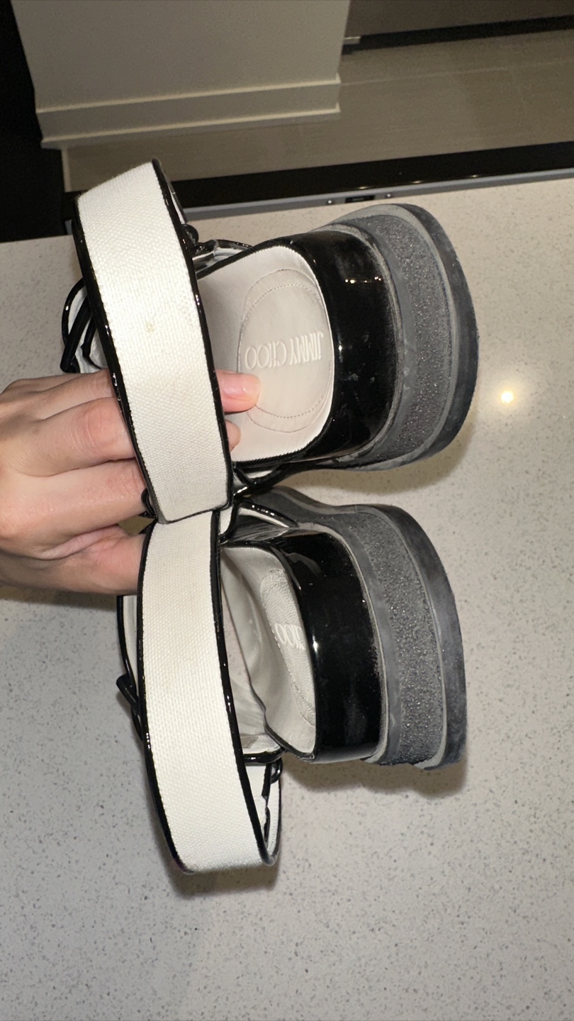 Jimmy Choo Elyn Flat Sandals (Size 37) - photo 4