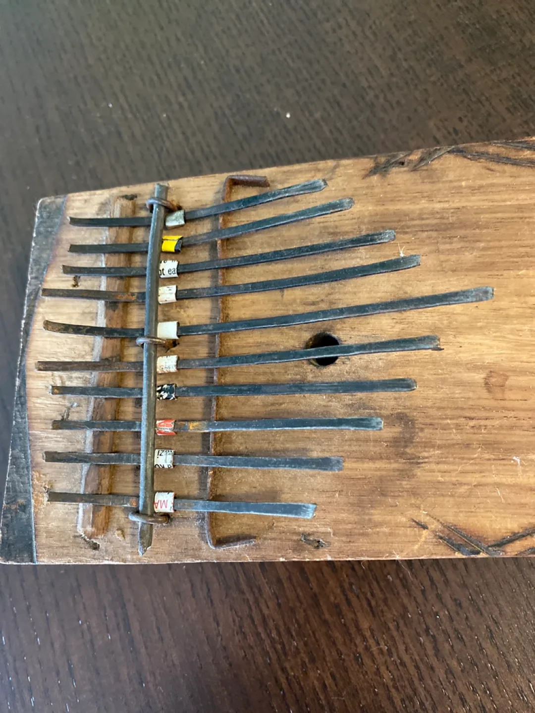 Vintage Wooden Kalimba Thumb Piano thumbnail