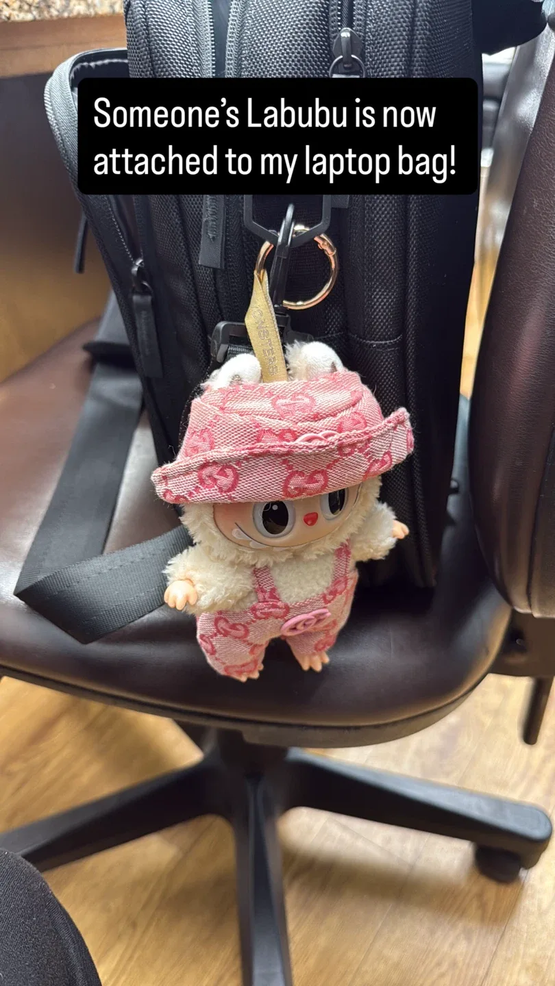 Labubu Doll with Gucci Outfit