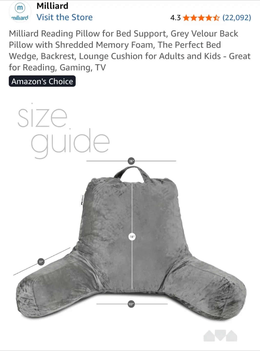 Bedrest Arm Pillow image indicator(4)