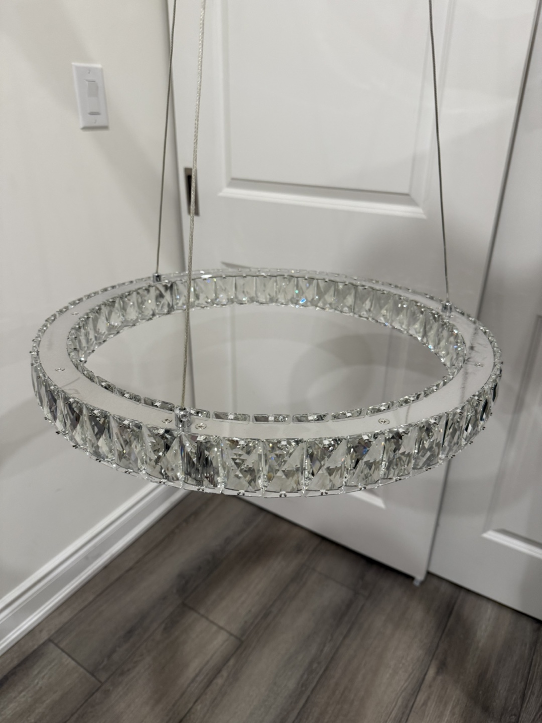 Crystal Ring Chandelier - photo 2