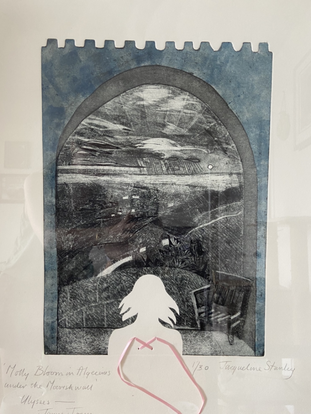 Jacqueline Stanley Print - Molly Bloom in Algeciras - photo 5