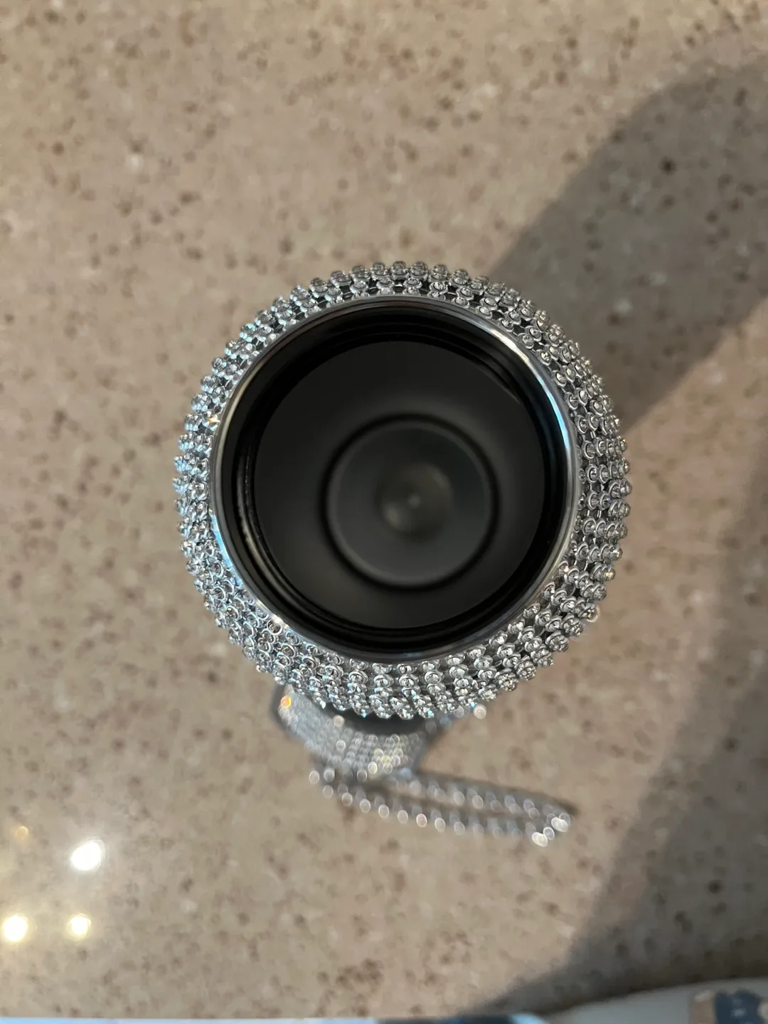 Back to school in style. Sparkle Water Bottle with Chain image indicator(4)