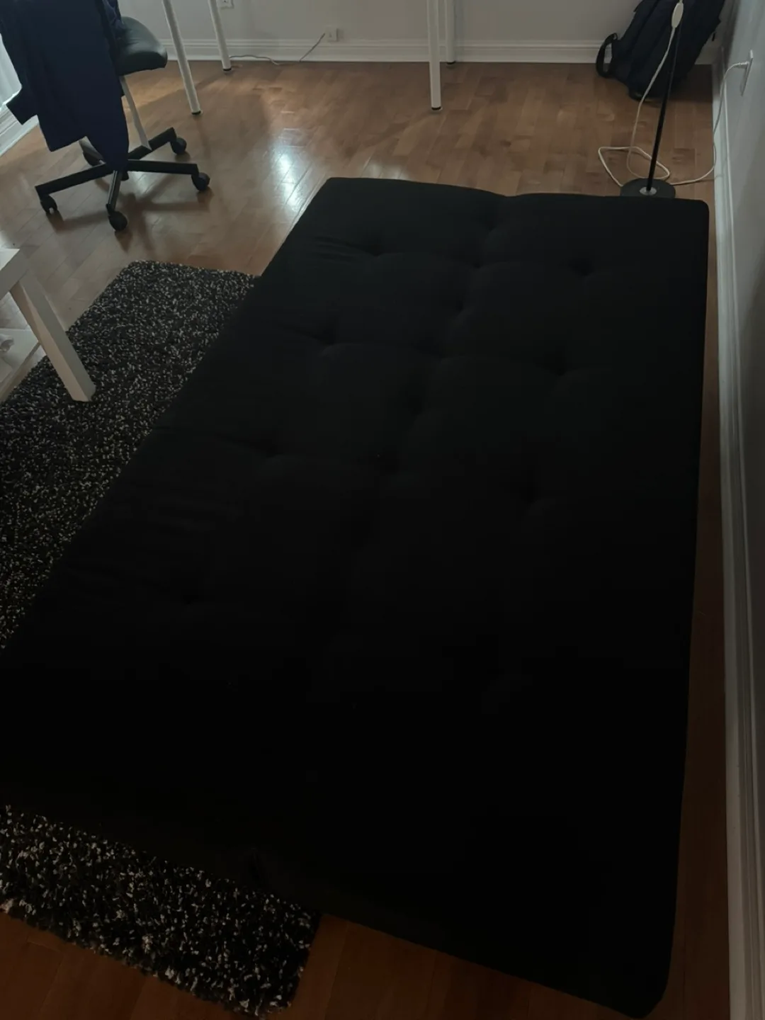 IKEA Black Balkarp Futon Sofa Bed image indicator(3)