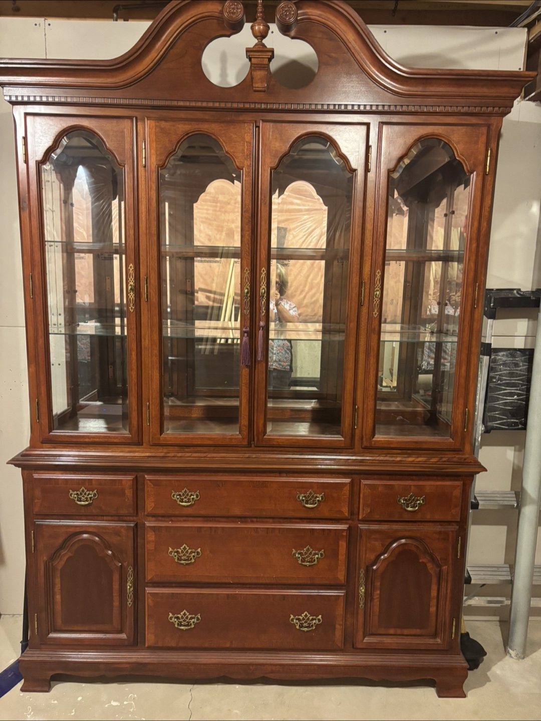 Wooden China Cabinet