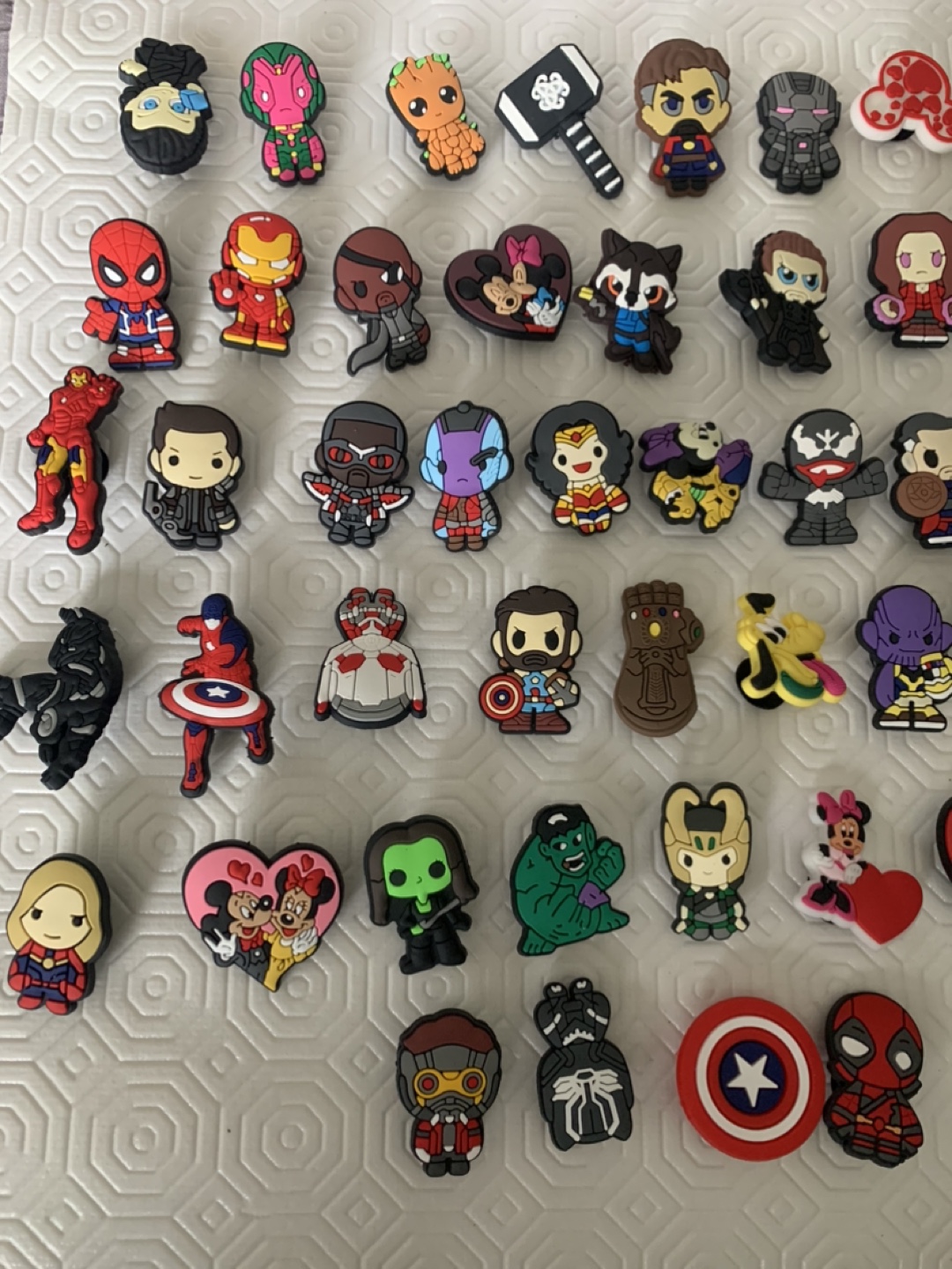 Marvel & Disney Croc Charms