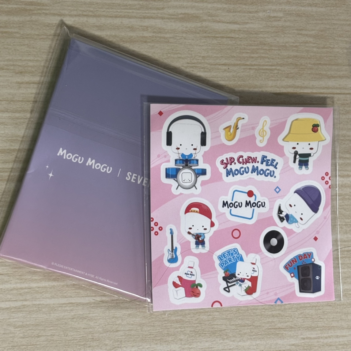 Seventeen Mogu Mogu photo folder  + Stickers - photo 3